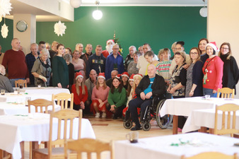 Spotkanie z Wolontatiuszami ze szkoły w Krzywiniu. W magiczny i pełen ciepła czas..