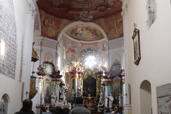 Klasztor w Lubiniu - Szopka Bożonarodzeniowa